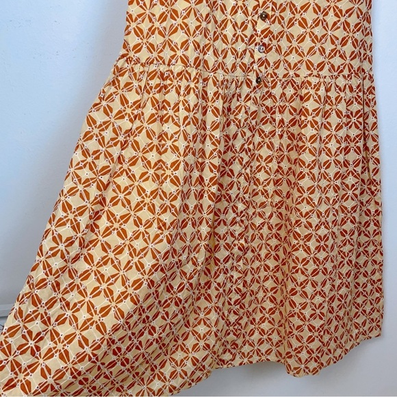 LOST+WANDER Golden Dawn MAXI Dress Yellow Orange - Picture 4 of 5